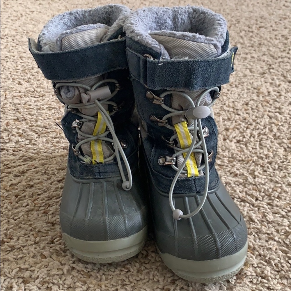 Boys snow boots water proof